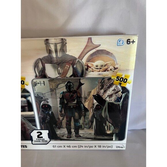 STAR WARS The Mandalorian Prime 3D Puzzles Two Pack 500 pieces (Bx 23) - Picture 6 of 8